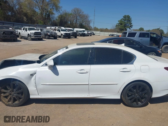 2014 Lexus GS 350 with VIN JTHBE1BL8E5036552, listed as a IAAI auction lot 41844840 with 79,707 mi miles. Bid and sale history available at carsss.com. Image 15.