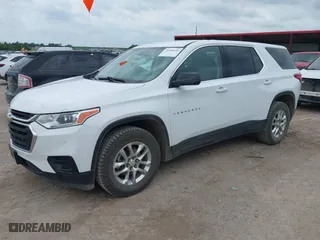 2021 Chevrolet Traverse LS with VIN 1GNERFKW7MJ162246, listed as a IAAI auction lot 39765126 with 76,406 mi miles. Bid and sale history available at carsss.com. Image 17.