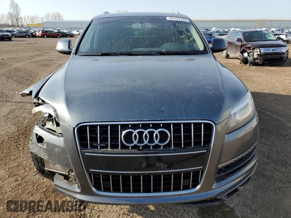 2015 Audi Q7 Premium Plus with VIN WA1LMAFE9FD019507, listed as a Copart auction lot 54137705 with 251,848 mi miles and Clean title. Bid and sale history available at DreamBid. Image 5.
