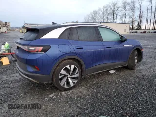 2021 Volkswagen ID.4 Pro S z VIN WVGKMPE27MP058308, wystawiony jako Copart lot #49283695 z przebiegiem Nie podano mil oraz Szkoda całkowita • Salvage title. Historia ofert i sprzedaży dostępna na DreamBid. Obrazek 3.