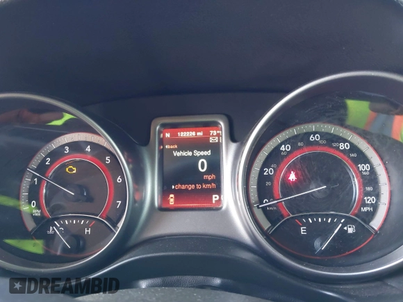 2017 Dodge Journey Crossroad Plus with VIN 3C4PDCGB0HT581249, listed as a IAAI auction lot 41703058 with 122,226 mi miles and . Bid and sale history available at DreamBid. Image 7.