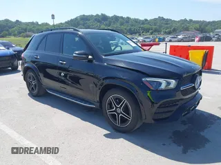 2020 Mercedes-Benz GLE 350 with VIN 4JGFB4KE5LA048267, listed as a IAAI auction lot 42567508 with 81,026 mi miles and . Bid and sale history available at DreamBid. Image 1.