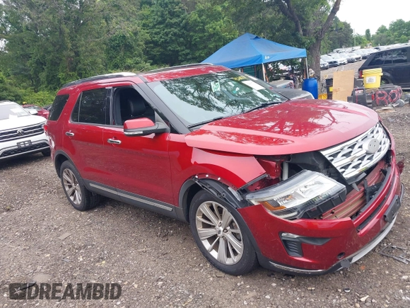 2018 Ford Explorer Limited with VIN 1FM5K8F82JGB73423, listed as a IAAI auction lot 42606779 with 49,856 mi miles and . Bid and sale history available at DreamBid. Image 13.