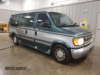 1995 Ford Econoline Cargo with VIN 1FDEE14H9SHA53311, listed as a Copart auction lot 82028894 with 112,647 mi miles and Clean Title. Bid and sale history available at DreamBid. Image 4.
