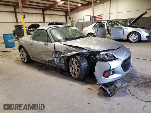 2015 Mazda MX-5 Miata Grand Touring z VIN JM1NC2PF4F0240535, wystawiony jako Copart lot #81727204 z przebiegiem 61 097 mil mil oraz Szkoda całkowita • Salvage title. Historia ofert i sprzedaży dostępna na DreamBid. Obrazek 4.