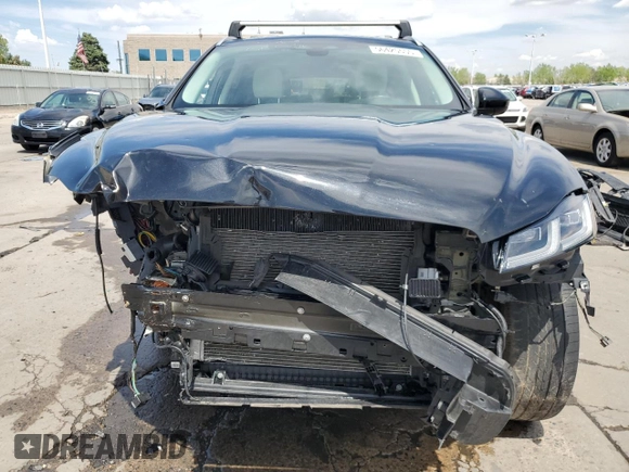 2023 Jaguar F-Pace S with VIN SADCJ2EX6PA705096, listed as a Copart auction lot 56425555 with 44,105 mi miles and Salvage title. Bid and sale history available at DreamBid. Image 5.