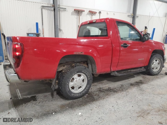 2005 Chevrolet Colorado Z85 with VIN 1GCCS148258199753, listed as a Copart auction lot 87865835 with 123,644 mi miles and Salvage Title. Bid and sale history available at carsss.com. Image 3.