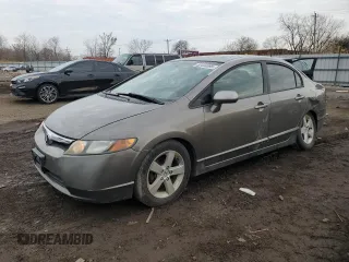 2007 Honda Civic EX with VIN 1HGFA16807L139145, listed as a Copart auction lot 52444095 with 217,422 mi miles and Salvage Title. Bid and sale history available at DreamBid. Image 1.
