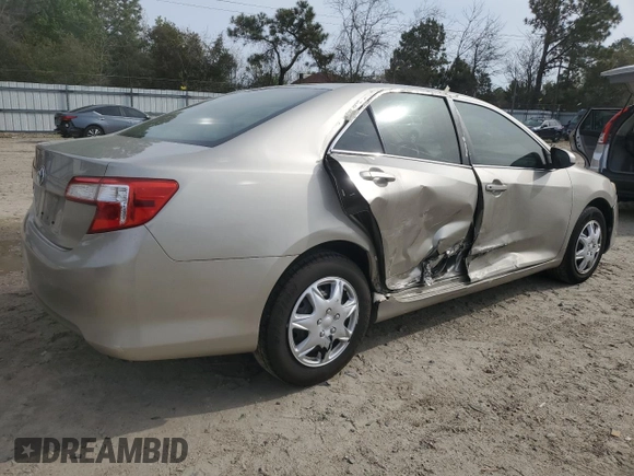 2014 Toyota Camry L with VIN 4T1BF1FK0EU740441, listed as a Copart auction lot 51610765 with 130,284 mi miles and Salvage Title. Bid and sale history available at carsss.com. Image 3.