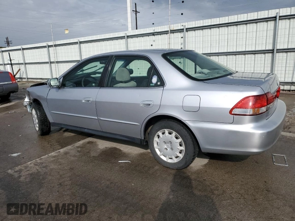 2002 Honda Accord LX z VIN JHMCG56402C001486, wystawiony jako Copart lot #56122905 z przebiegiem 158 274 mil mil oraz Szkoda całkowita • Salvage title. Historia ofert i sprzedaży dostępna na DreamBid. Obrazek 2.