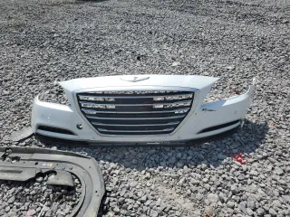 2015 Hyundai Genesis 3.8L with VIN KMHGN4JE0FU020957, listed as a Copart auction lot 54732945 with 121,884 mi miles and Salvage Title. Bid and sale history available at carsss.com. Image 12.