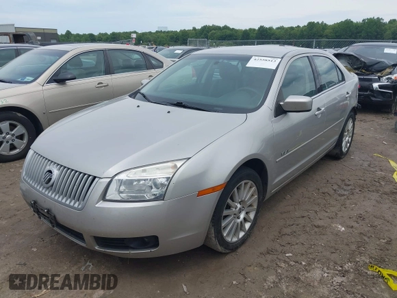 2007 Mercury Milan Premier with VIN 3MEHM08187R658792, listed as a IAAI auction lot 42558513 with 65,137 mi miles and . Bid and sale history available at DreamBid. Image 2.