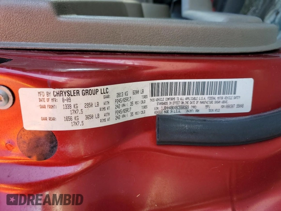 2009 Jeep Commander Sport with VIN 1J8HH48K49C558169, listed as a Copart auction lot 42784775 with 191,488 mi miles and Salvage title. Bid and sale history available at DreamBid. Image 15.