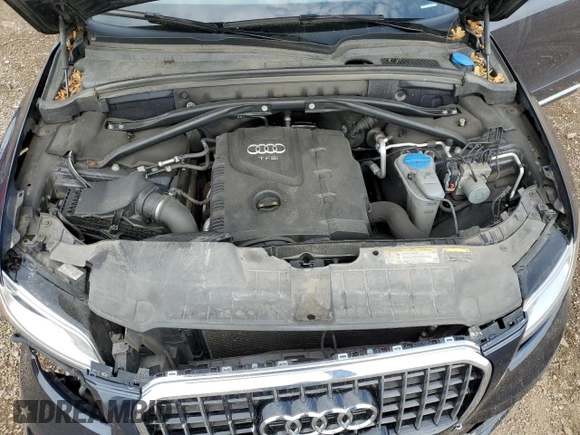 2017 Audi Q5 Premium with VIN WA1C2AFP1HA069586, listed as a Copart auction lot 60000745 with 92,173 mi miles and Salvage title. Bid and sale history available at DreamBid. Image 11.