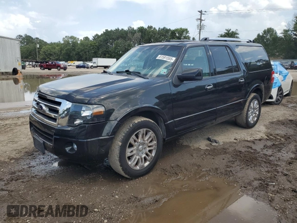 2013 Ford Expedition Max Limited z VIN 1FMJK1K58DEF62911, wystawiony jako Copart lot #61591555 z przebiegiem 161 928 mil mil oraz Szkoda całkowita • Salvage title. Historia ofert i sprzedaży dostępna na DreamBid. Obrazek 1.
