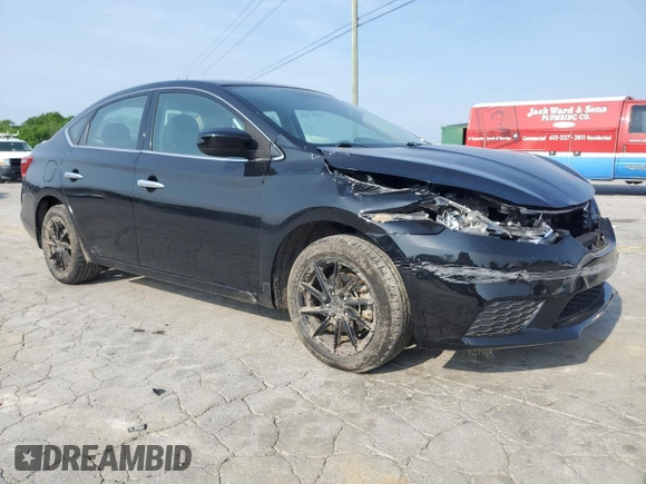 2019 Nissan Sentra S z VIN 3N1AB7AP3KY383463, wystawiony jako Copart lot #54905165 z przebiegiem 62 955 mil mil oraz Szkoda całkowita • Salvage title. Historia ofert i sprzedaży dostępna na DreamBid. Obrazek 4.