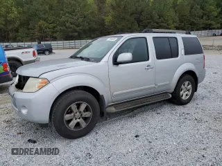 2011 Nissan Pathfinder S z VIN 5N1AR1NNXBC621490, wystawiony jako Copart lot #77169524 z przebiegiem 297 753 mil mil oraz Szkoda całkowita • Salvage title. Historia ofert i sprzedaży dostępna na DreamBid. Obrazek 1.