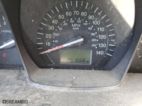 2009 Kia Spectra EX with VIN KNAFE222595663938, listed as a Copart auction lot 69422764 with 251,066 mi miles and Salvage Title. Bid and sale history available at carsss.com. Image 9.