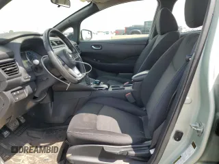 2018 Nissan LEAF SV z VIN 1N4AZ1CP9JC311747, wystawiony jako Copart lot #58365155 z przebiegiem 87 470 mil mil oraz Szkoda całkowita • Salvage title. Historia ofert i sprzedaży dostępna na DreamBid. Obrazek 7.