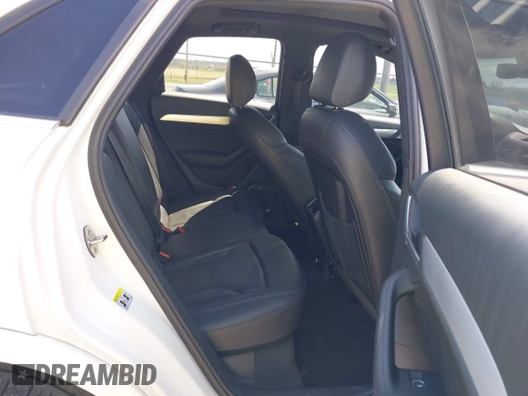 2016 Audi Q3 Prestige with VIN WA1GFCFS9GR022778, listed as a IAAI auction lot 41986610 with 14,508 mi miles. Bid and sale history available at carsss.com. Image 8.
