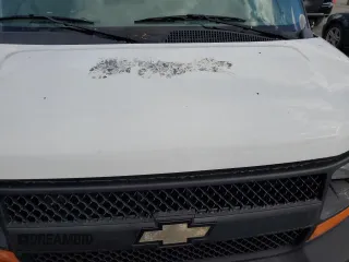 2014 Chevrolet Express Cargo Van with VIN 1GCWGFBA9E1120654, listed as a Copart auction lot 81083604 with 0 mi miles and Salvage Title. Bid and sale history available at carsss.com. Image 12.