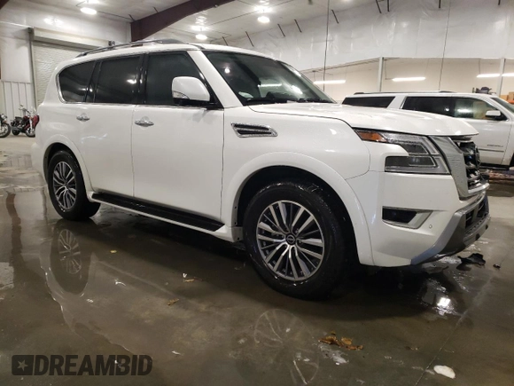 2023 Nissan Armada SL with VIN JN8AY2BB2P9831582, listed as a Copart auction lot 74304073 with 3,044 mi miles. Bid and sale history available at carsss.com. Image 4.