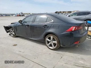2016 Lexus IS 350 with VIN JTHBE1D29G5027088, listed as a Copart auction lot 48111185 with 159,565 mi miles and Salvage title. Bid and sale history available at DreamBid. Image 2.