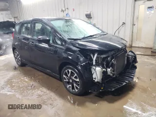 2016 Nissan Note S Plus with VIN 3N1CE2CP8GL392373, listed as a Copart auction lot 87381614 with 44,028 mi miles and Salvage Title. Bid and sale history available at DreamBid. Image 4.