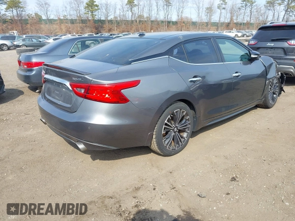 2016 Nissan Maxima SL z VIN 1N4AA6AP8GC417817, wystawiony jako IAAI lot #41772451 z przebiegiem 78 880 mil mil oraz . Historia ofert i sprzedaży dostępna na DreamBid. Obrazek 4.