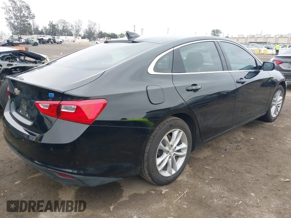 2017 Chevrolet Malibu Hybrid with VIN 1G1ZJ5SU1HF266517, listed as a IAAI auction lot 41883882 with 25,243 mi miles and . Bid and sale history available at DreamBid. Image 4.