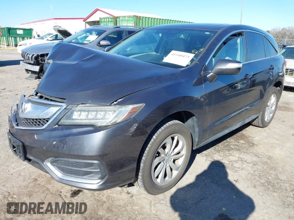 2016 Acura RDX Tech Pkg with VIN 5J8TB4H53GL012989, listed as a IAAI auction lot 41340473 with 109,056 mi miles. Bid and sale history available at carsss.com. Image 17.