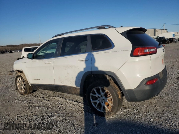 2015 Jeep Cherokee Latitude with VIN 1C4PJLCB8FW525744, listed as a Copart auction lot 45420475 with 145,216 mi miles and Salvage Title. Bid and sale history available at carsss.com. Image 2.