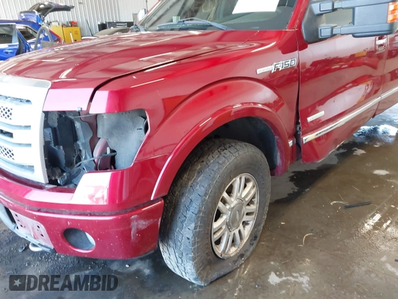 2014 Ford F-150 XL with VIN 1FTFW1ET6EFB17572, listed as a IAAI auction lot 42475681 with Not provided miles and . Bid and sale history available at DreamBid. Image 6.