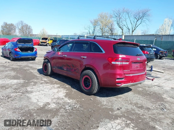 2016 Kia Sorento SX z VIN 5XYPKDA55GG113859, wystawiony jako IAAI lot #41937491 z przebiegiem 91 999 mil mil oraz . Historia ofert i sprzedaży dostępna na DreamBid. Obrazek 3.