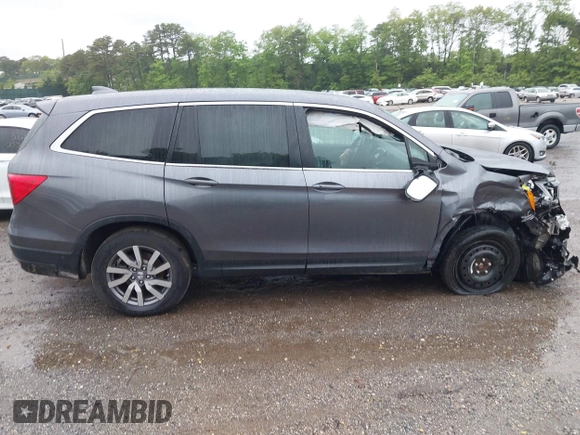 2021 Honda Pilot EX-L with VIN 5FNYF6H5XMB048102, listed as a IAAI auction lot 42346372 with 45,042 mi miles and . Bid and sale history available at DreamBid. Image 13.