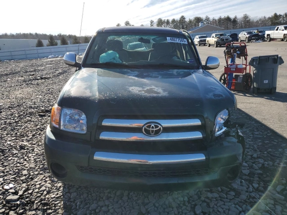 2003 Toyota Tundra SR5 with VIN 5TBBN44123S397502, listed as a Copart auction lot 48077505 with 222,605 mi miles and Salvage Title. Bid and sale history available at carsss.com. Image 5.