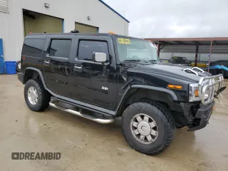 2004 Hummer H2 with VIN 5GRGN23U74H102864, listed as a Copart auction lot 45007525 with Not Provided miles and Salvage Title. Bid and sale history available at carsss.com. Image 4.