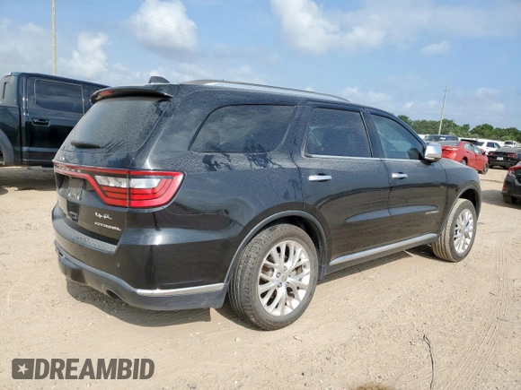 2014 Dodge Durango Citadel z VIN 1C4RDHEG5EC537145, wystawiony jako Copart lot #58170835 z przebiegiem 95 784 mil mil oraz Szkoda całkowita • Salvage title. Historia ofert i sprzedaży dostępna na DreamBid. Obrazek 3.