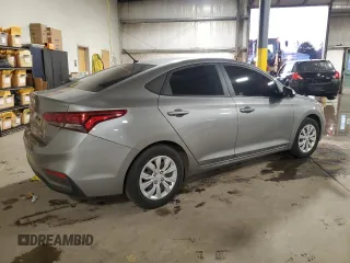 2021 Hyundai Accent SE with VIN 3KPC24A69ME143978, listed as a Copart auction lot 80435344 with 36,361 mi miles and Salvage Title. Bid and sale history available at carsss.com. Image 3.