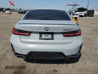 2024 BMW 3 Series M340i with VIN 3MW49FS04R8E27589, listed as a Copart auction lot 69801894 with 0 mi miles and Salvage Title. Bid and sale history available at carsss.com. Image 6.