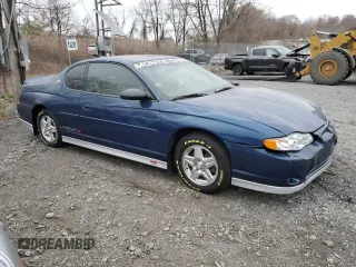 2003 Chevrolet Monte Carlo SS with VIN 2G1WX12K539341195, listed as a Copart auction lot 81890984 with 58,354 mi miles and Salvage Title. Bid and sale history available at carsss.com. Image 4.