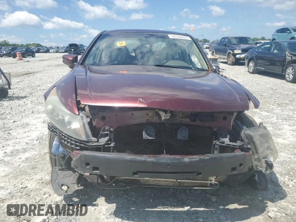 2008 Honda Accord EX-L z VIN 1HGCP36878A041689, wystawiony jako Copart lot #57554655 z przebiegiem Nie podano mil oraz Szkoda całkowita • Salvage title. Historia ofert i sprzedaży dostępna na DreamBid. Obrazek 5.