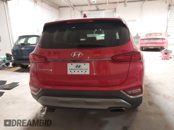 2020 Hyundai Santa Fe Limited with VIN 5NMS53AA8LH200485, listed as a IAAI auction lot 41593387 with 113,200 mi miles and . Bid and sale history available at DreamBid. Image 17.