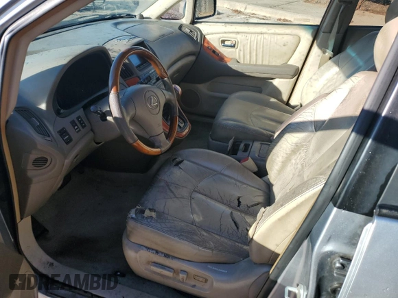 2003 Lexus RX 300 with VIN JTJGF10U330156962, listed as a Copart auction lot 80481424 with 214,509 mi miles and Clean Title. Bid and sale history available at carsss.com. Image 7.