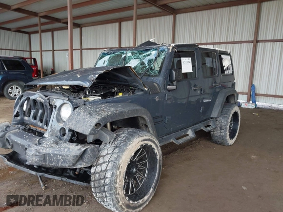 2016 Jeep Wrangler Unlimited Freedom с VIN 1C4BJWDG9GL319356, выставлен на аукционе IAAI как лот 42113994 с пробегом Не указан миль и . История ставок и продаж доступна на DreamBid. Изображение 6.