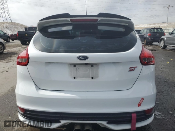2018 Ford Focus ST with VIN 1FADP3L94JL242367, listed as a Copart auction lot 49285495 with 87,566 mi miles and Salvage Title. Bid and sale history available at DreamBid. Image 6.