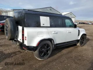 2023 Land Rover Defender X-Dynamic SE with VIN SALE27EU5P2130979, listed as a Copart auction lot 85887524 with 49,117 mi miles and Clean Title. Bid and sale history available at DreamBid. Image 3.