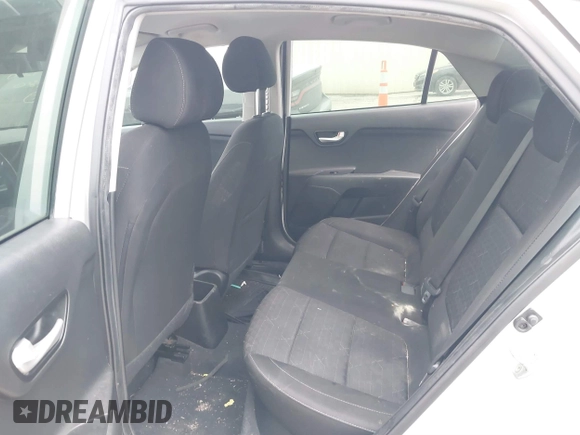 2020 Kia Rio LX with VIN 3KPA24AD4LE297180, listed as a IAAI auction lot 41498864 with 121,090 mi miles. Bid and sale history available at carsss.com. Image 8.