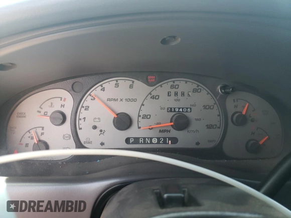 2003 Ford Ranger XL Fleet with VIN 1FTZR45E03PA09155, listed as a Copart auction lot 60283335 with 219,406 mi miles and Salvage title. Bid and sale history available at DreamBid. Image 9.