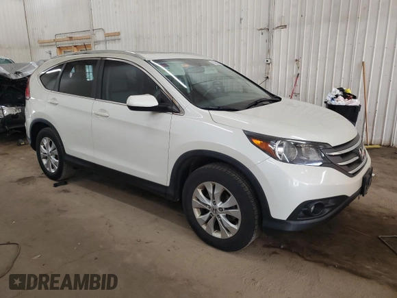 2014 Honda CR-V EX-L with VIN 5J6RM3H77EL033401, listed as a Copart auction lot 55260205 with 82,717 mi miles and Salvage Title. Bid and sale history available at carsss.com. Image 4.